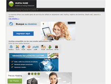 Tablet Screenshot of nuevanube.com